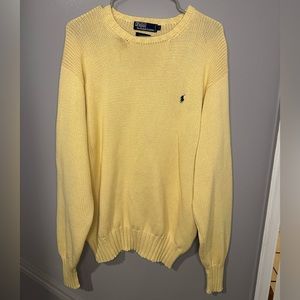 Yellow Polo Sweater